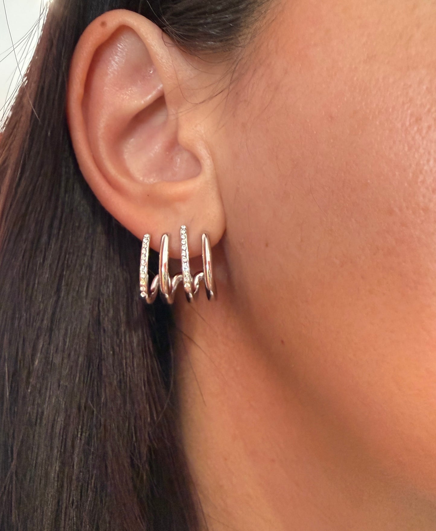 Orecchini Infinity Hoops