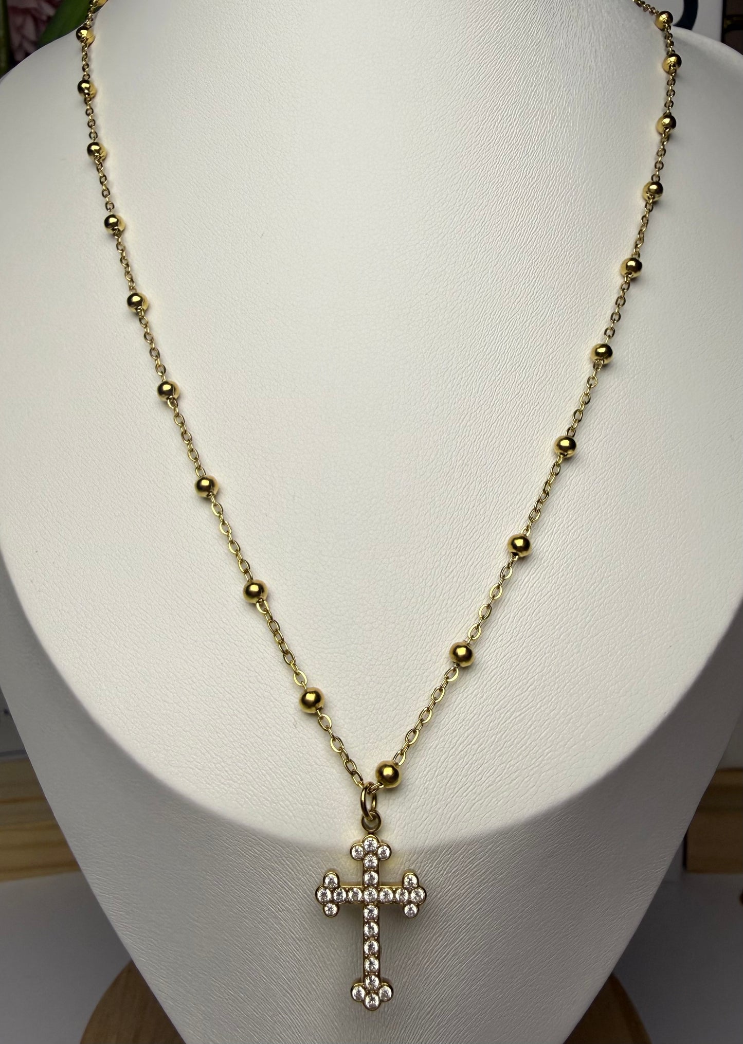 Collana Cross Lux