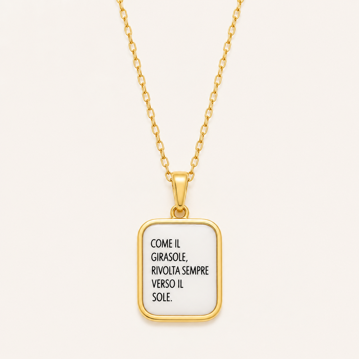 Collana Come il girasole
