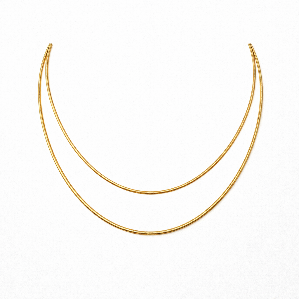 Collana Double Snake