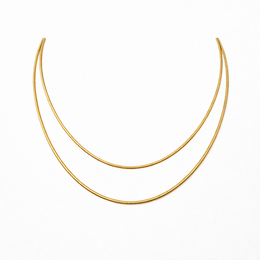 Collana Double Snake