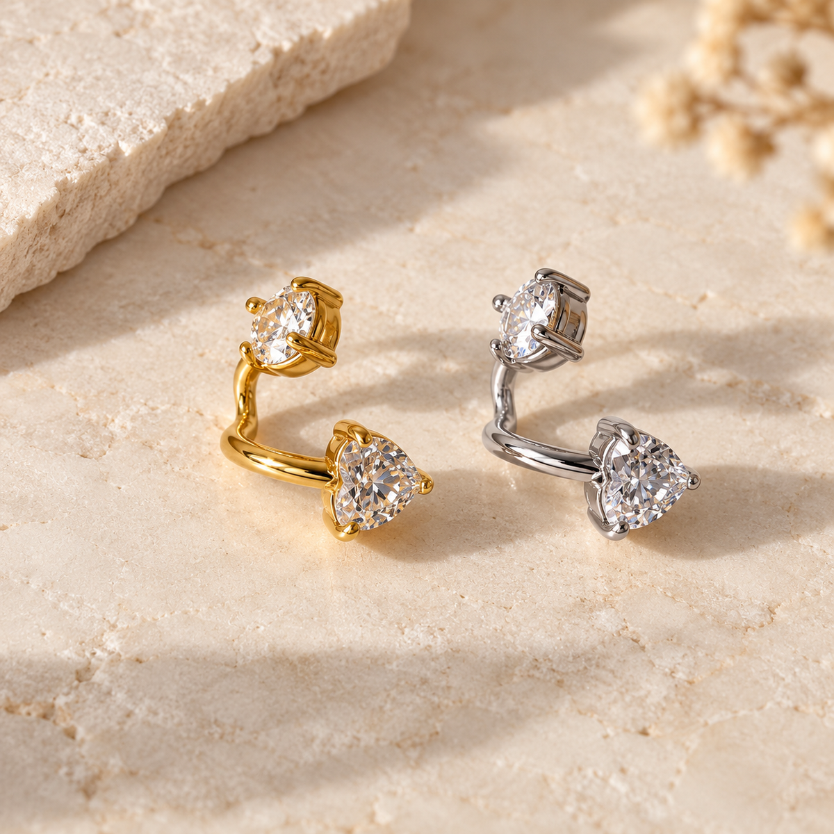 Ear Cuff Heartline