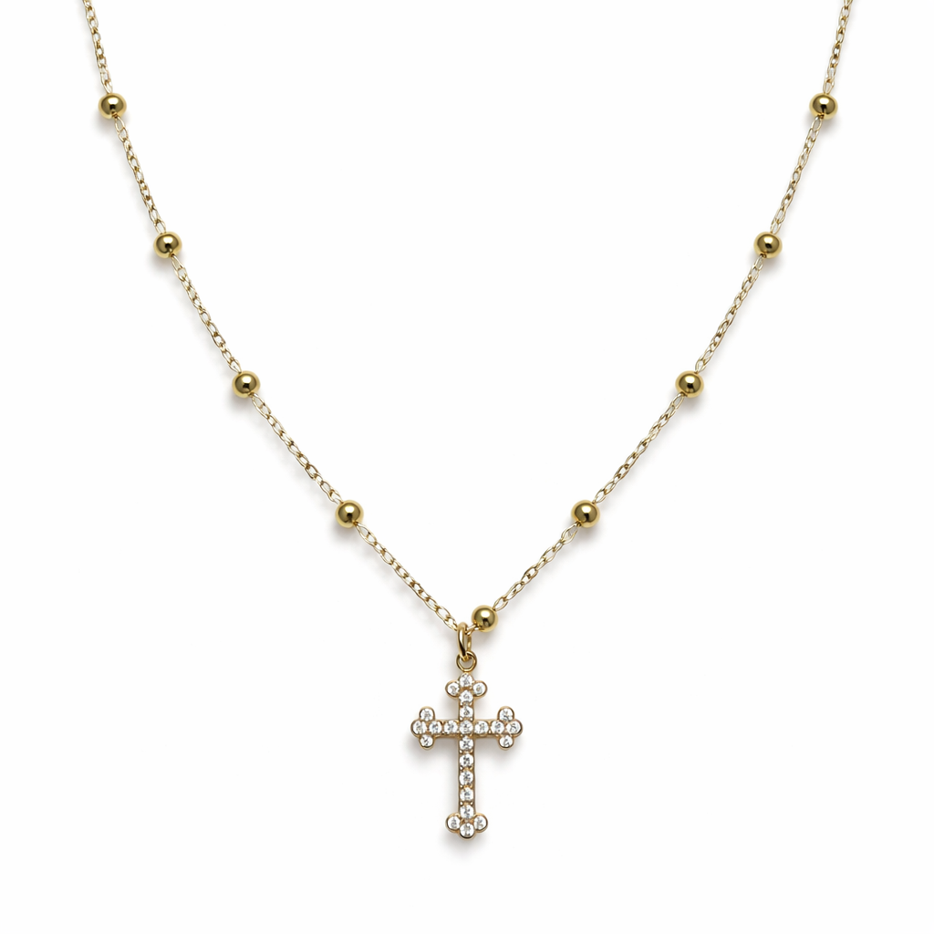 Collana Cross Lux