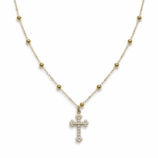 Collana Cross Lux