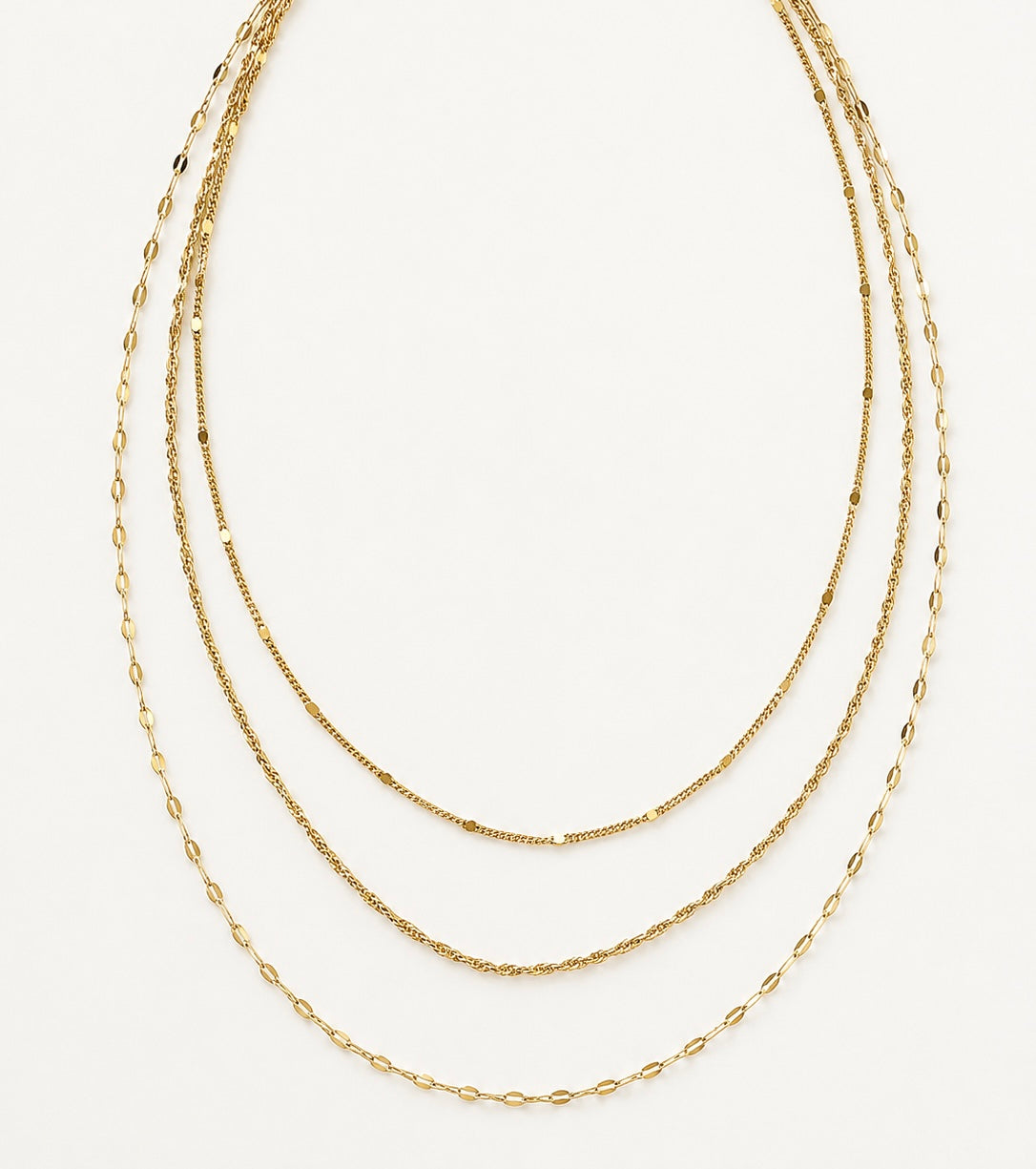 Collana Golden Cascade
