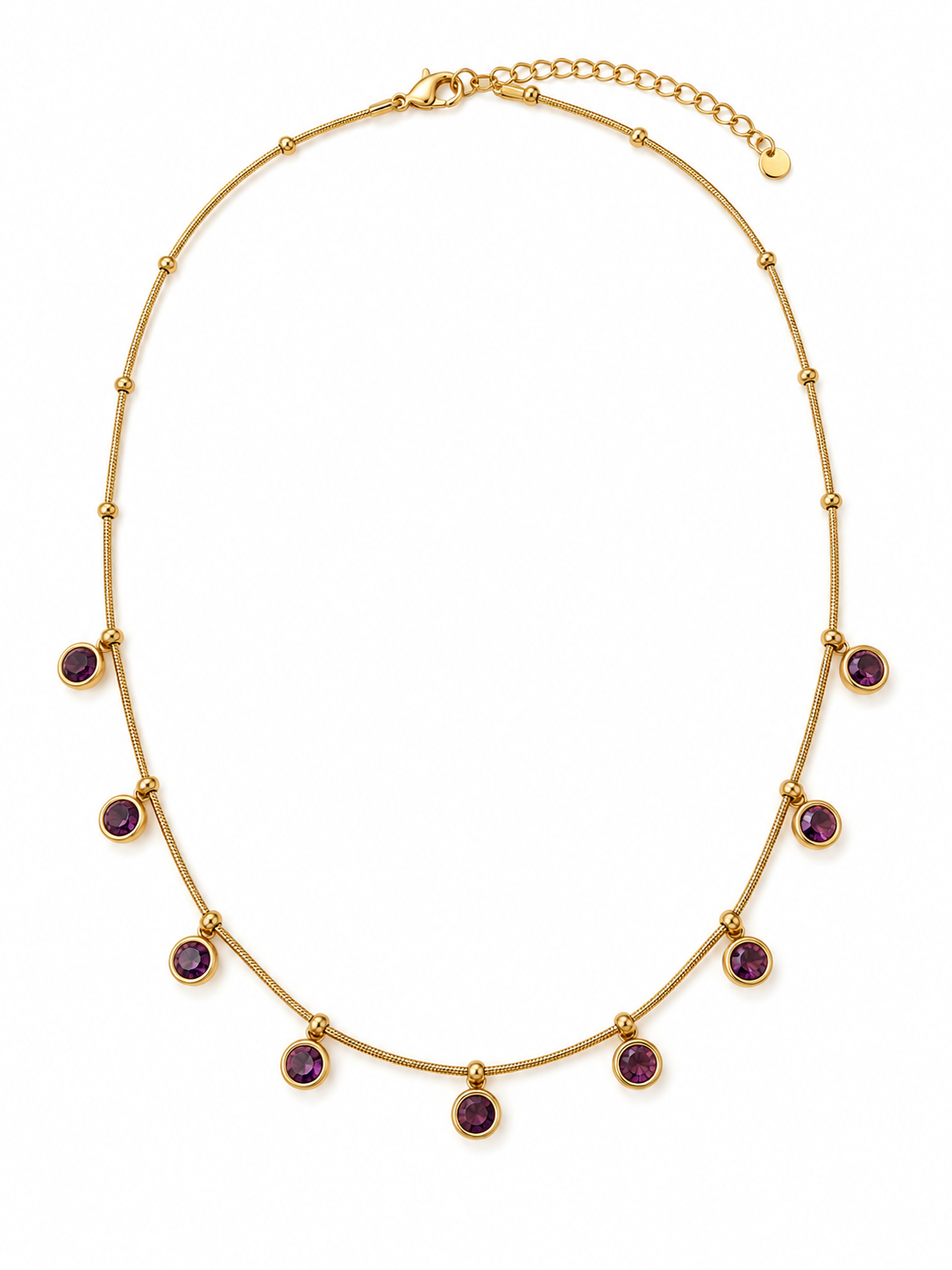 Collana Violet Glow