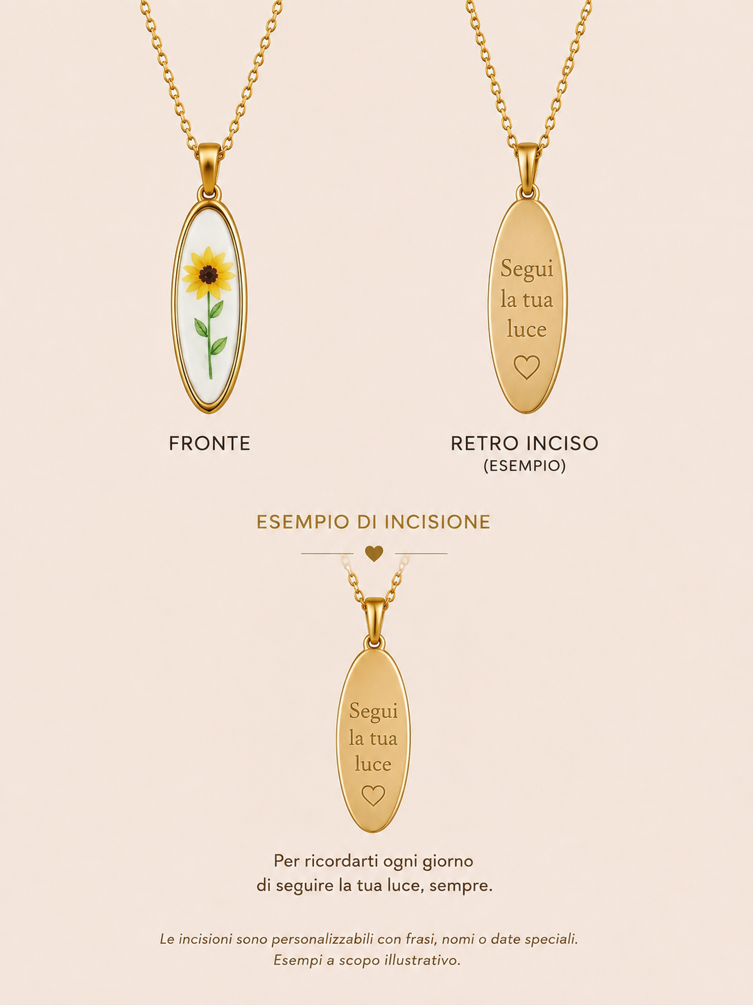 Collana Girasole