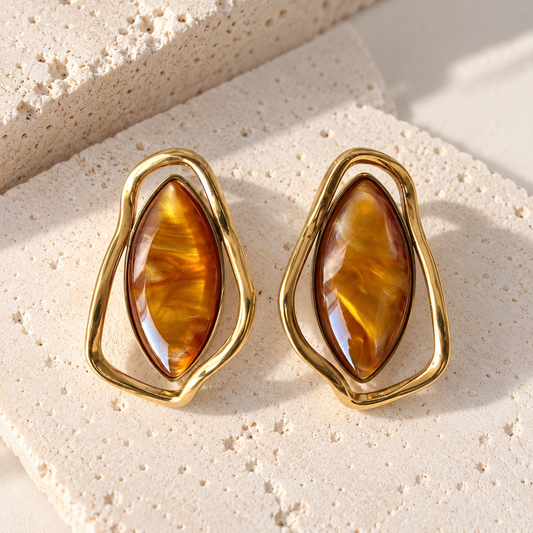 Orecchini Gold Honey