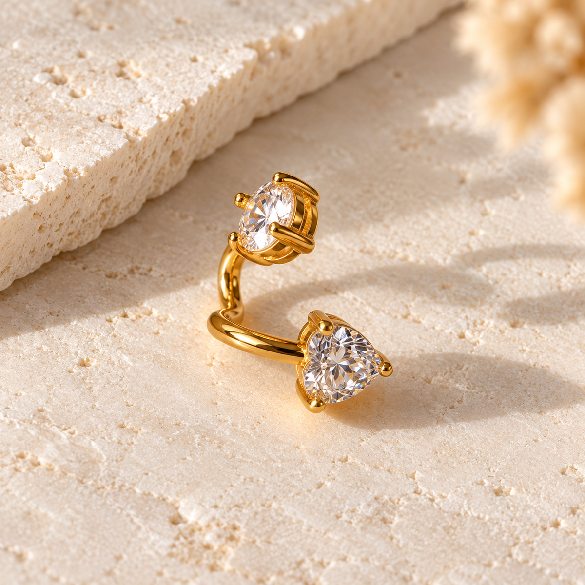 Ear Cuff Heartline