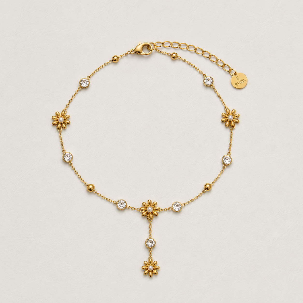 Cavigliera Daisy Glow