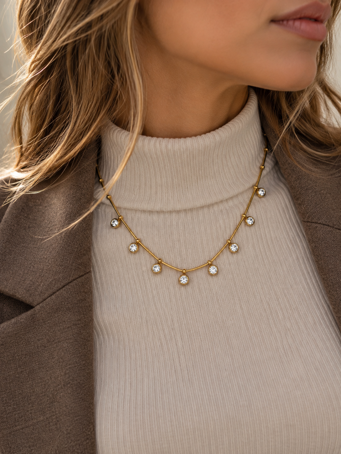 Collana Crystal Halo