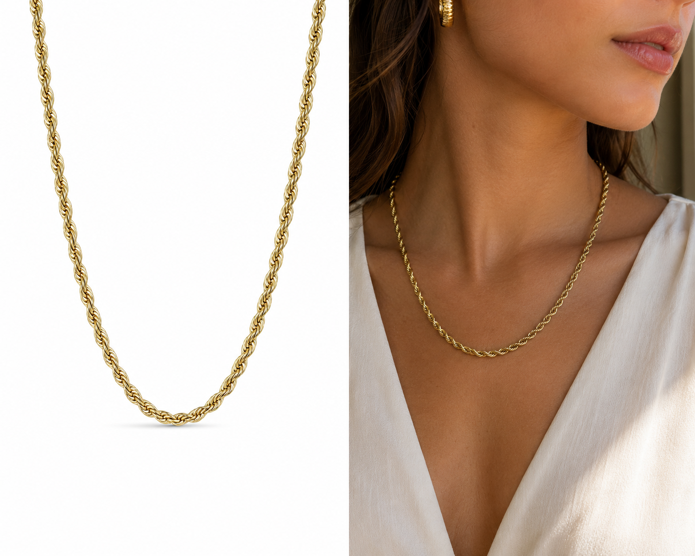 Collana Torchon 4mm