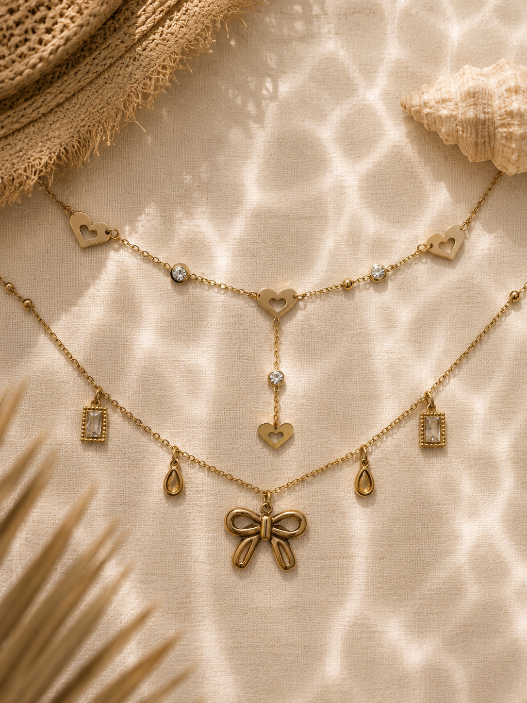Cavigliera Coquette Gold