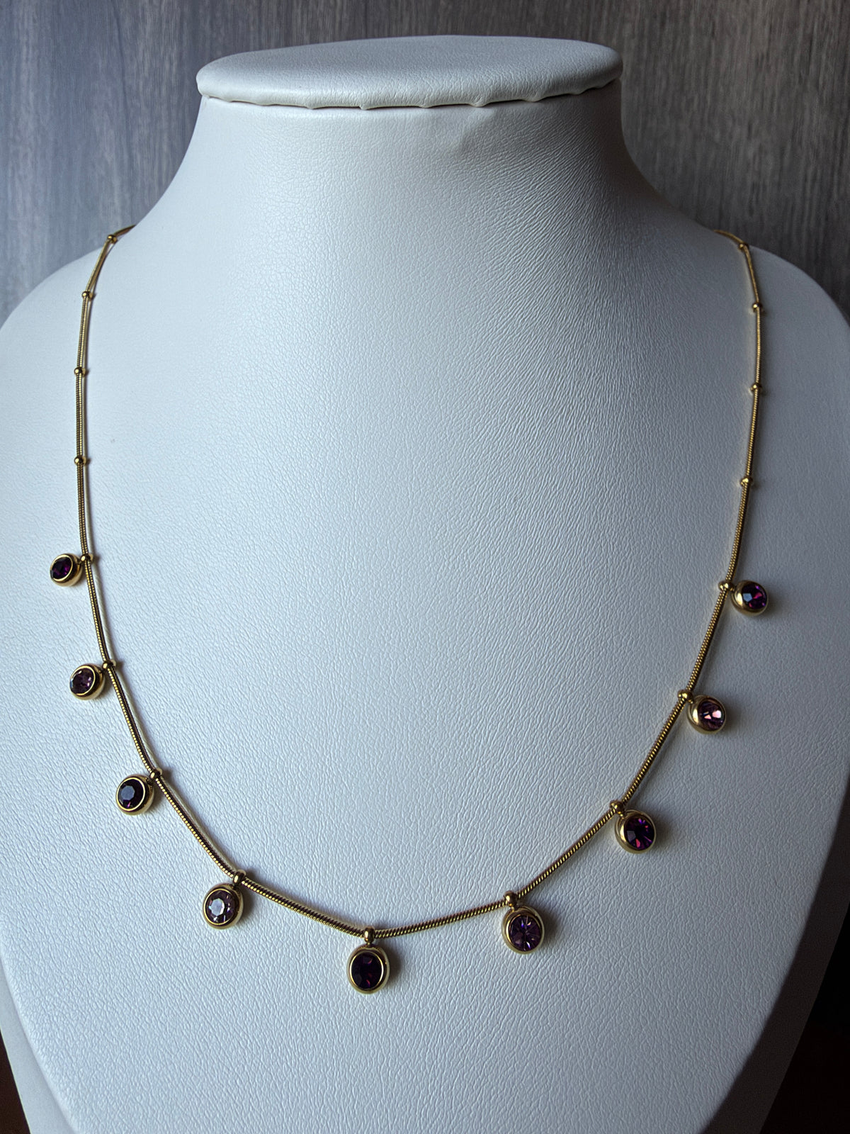 Collana Violet Glow