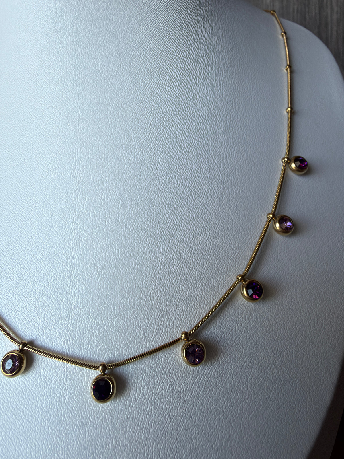 Collana Violet Glow