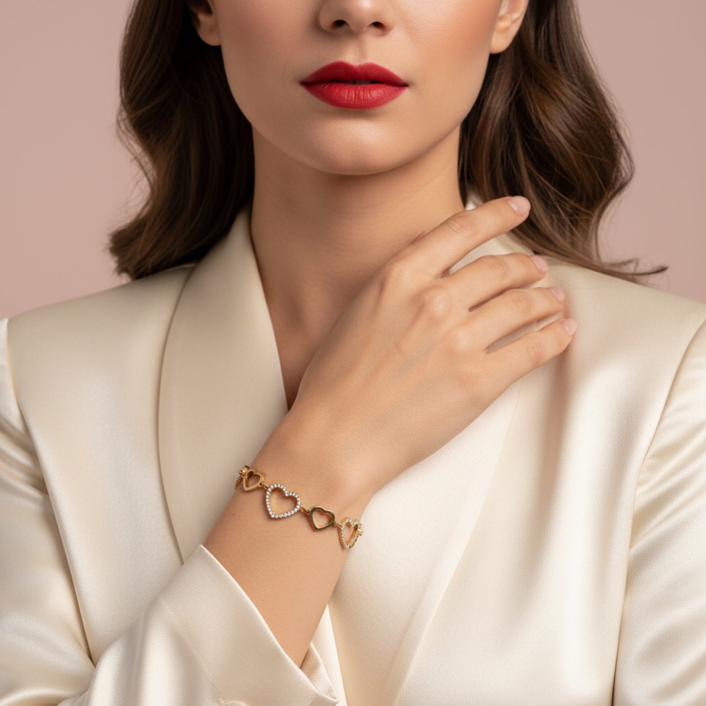 Bracciale Cuori Lux
