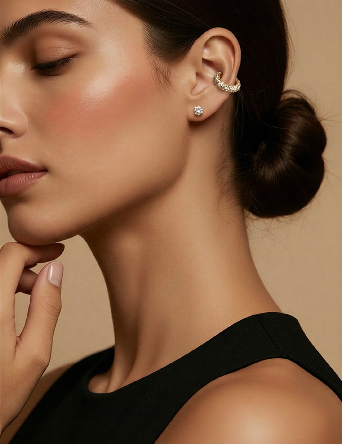 Ear Cuff Bold Pavé
