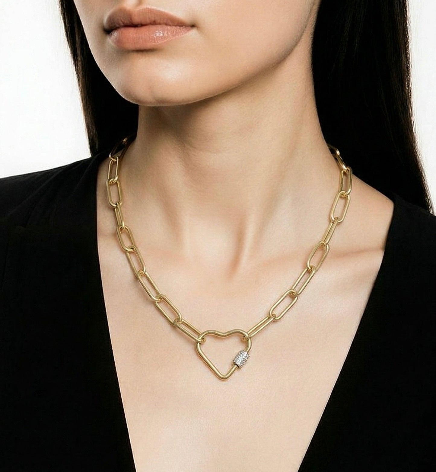 Collana Heart Chain