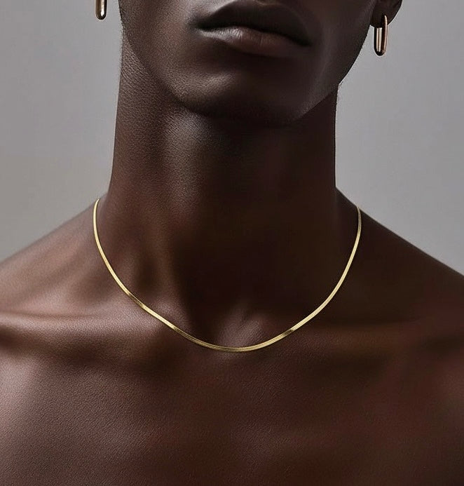 Collana Snake Minimal