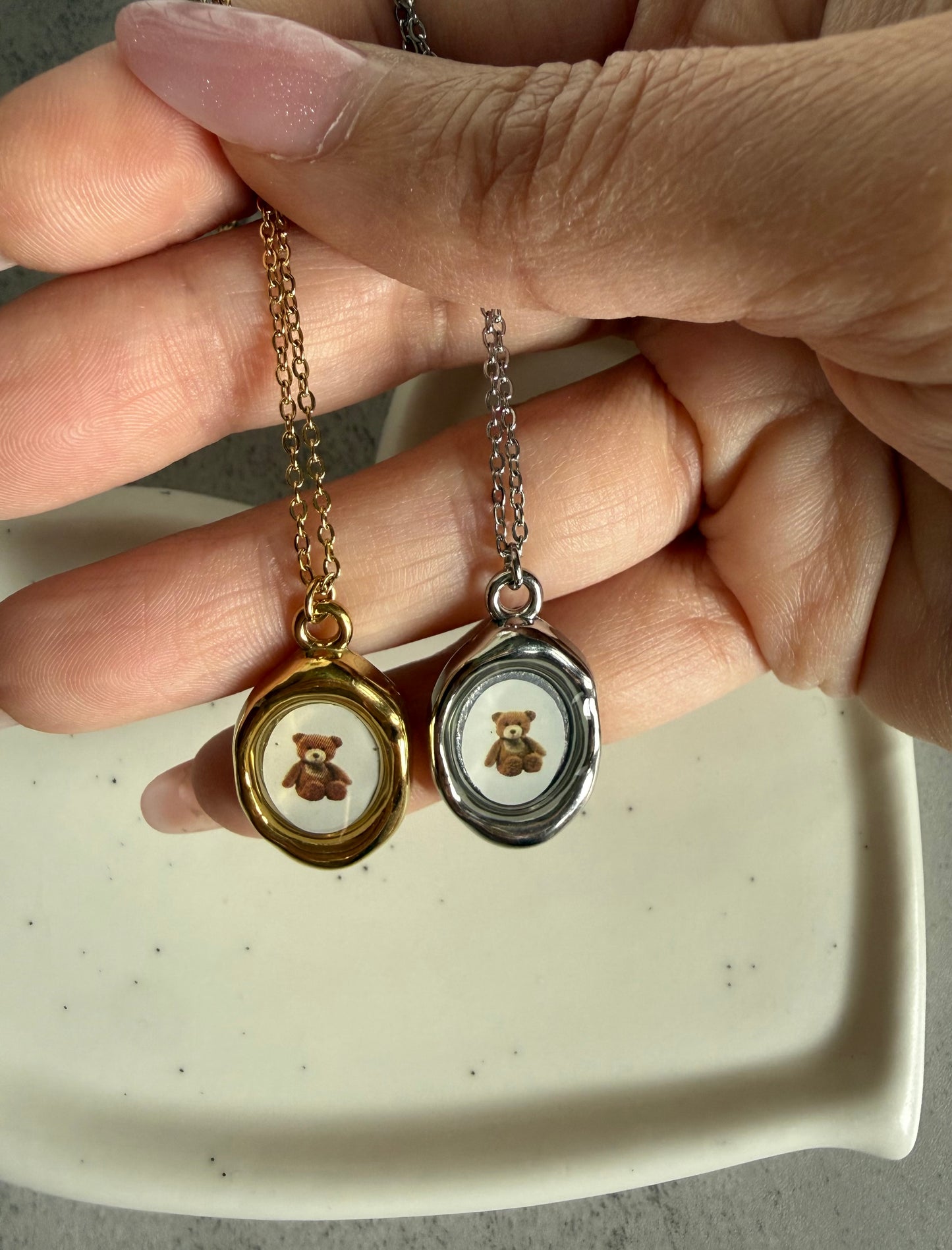 Collana Tiny Teddy
