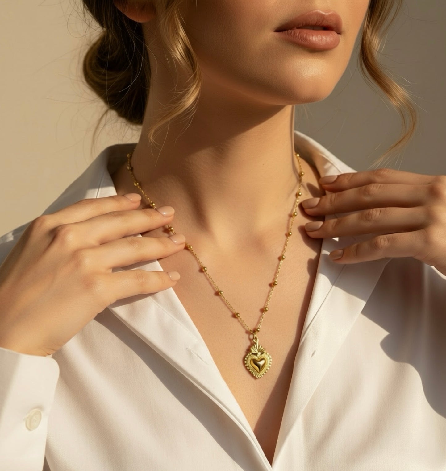 Collana Sacred Heart