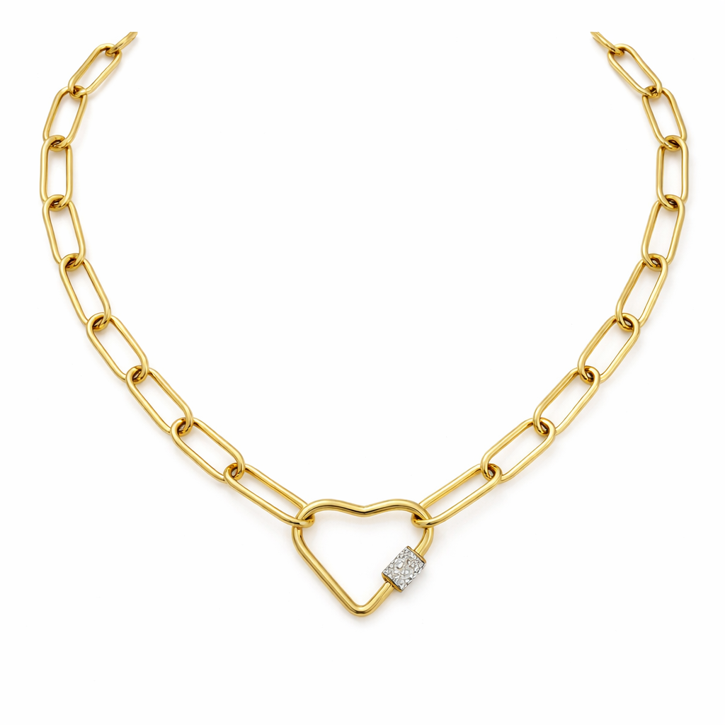 Collana Heart Chain