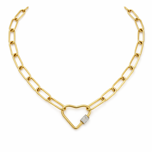 Collana Heart Chain