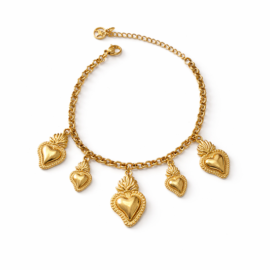 Bracciale Cuori Sacri