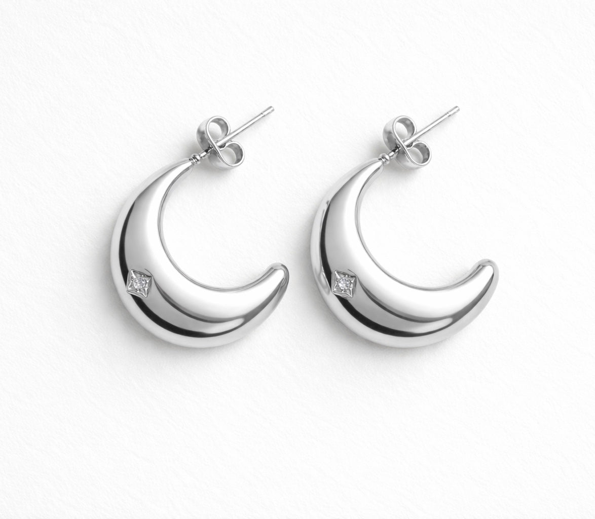 Orecchini Luna Shine