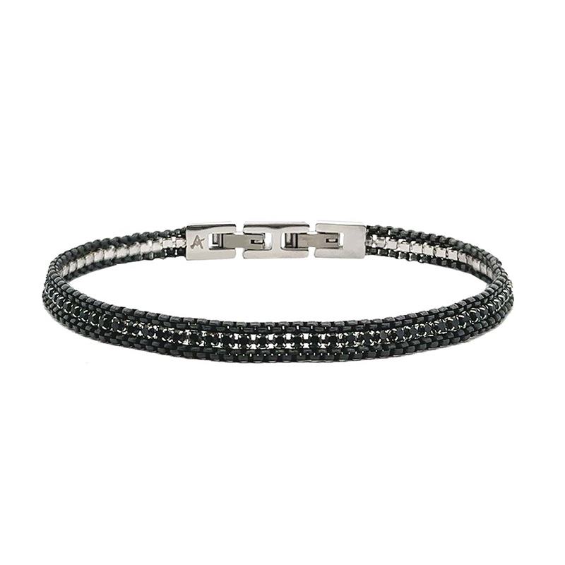 Bracciale Uomo Tennis Midnight