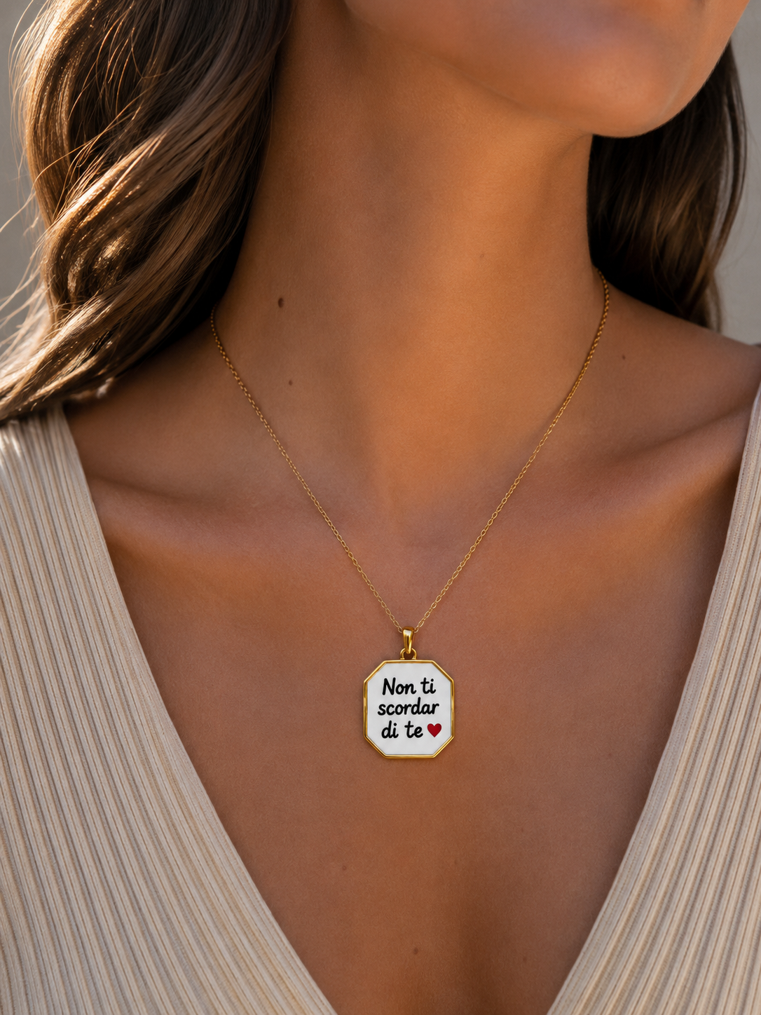 Teddy Bear Necklace