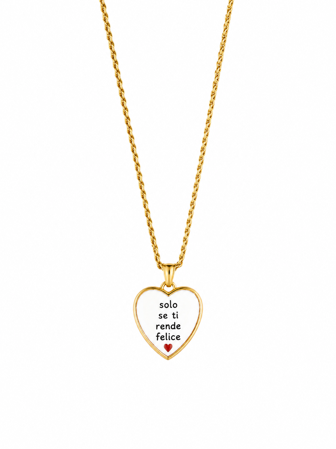 Collana Solo se ti rende felice