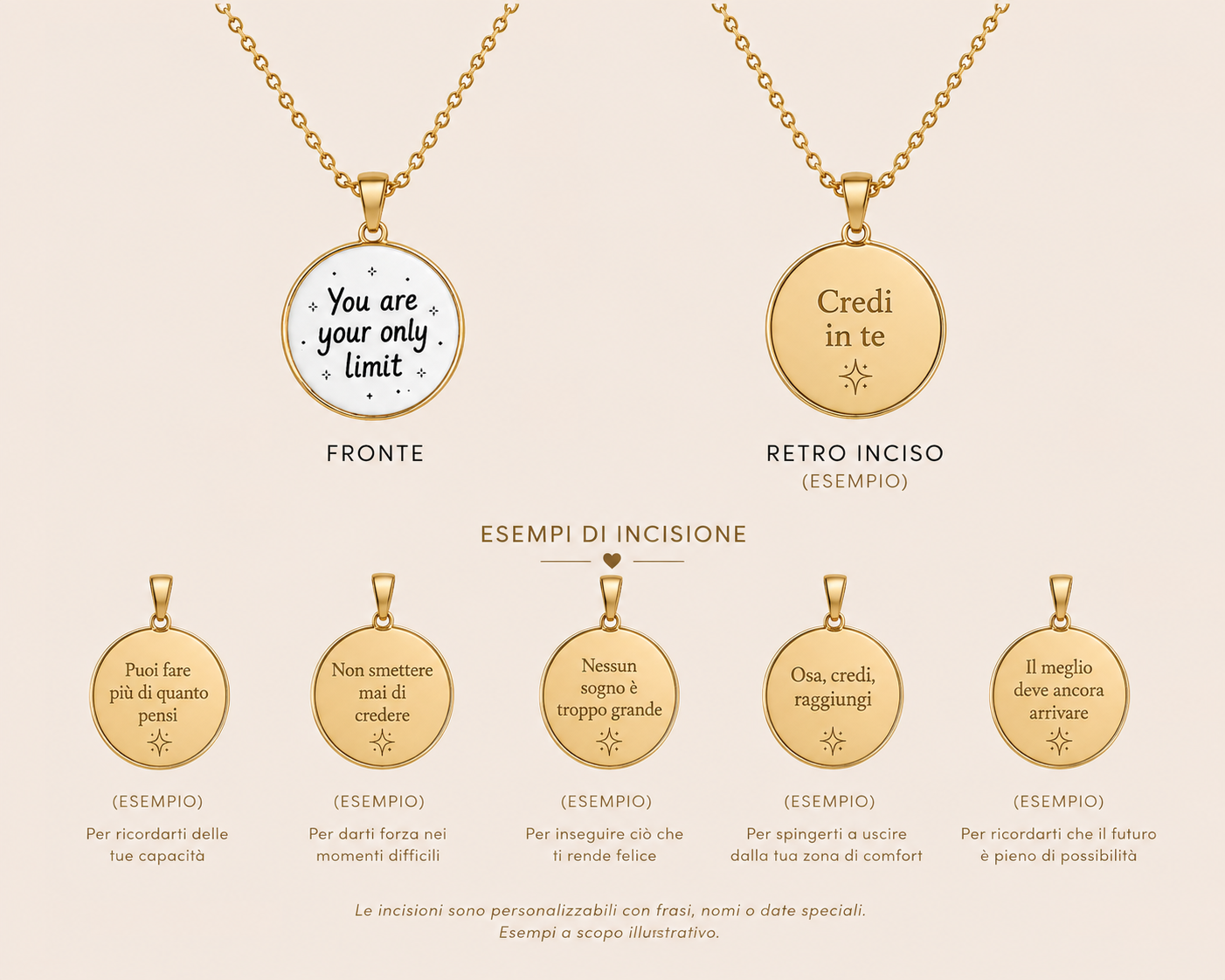 Collana You are your only limit